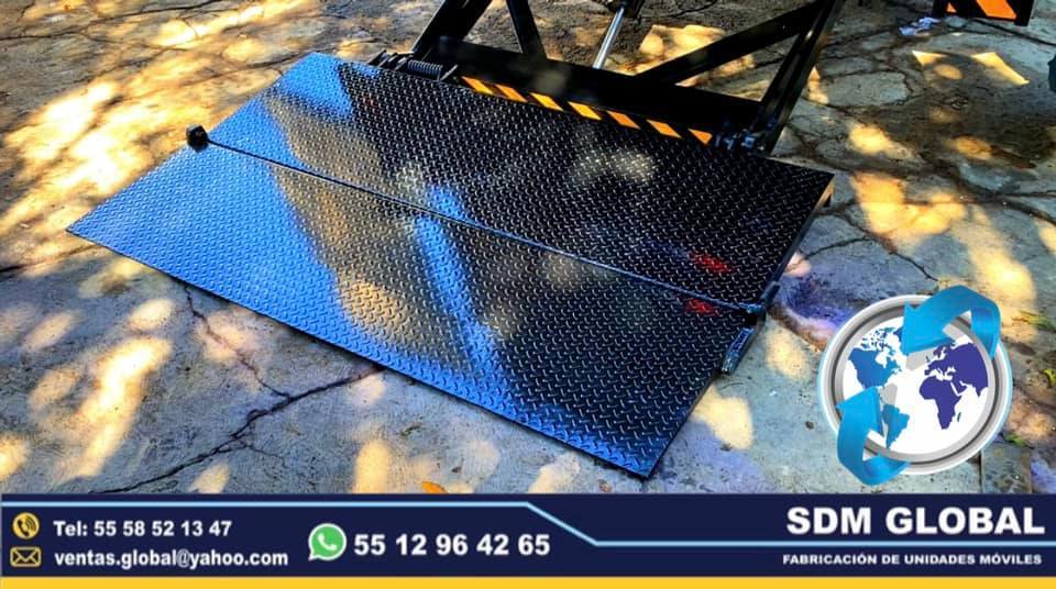 Venta de Rampas Hidrahulicas de carga 