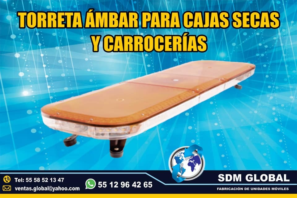 Venta de Torreta leds para cajas secas y carrocerias plataformas remolques