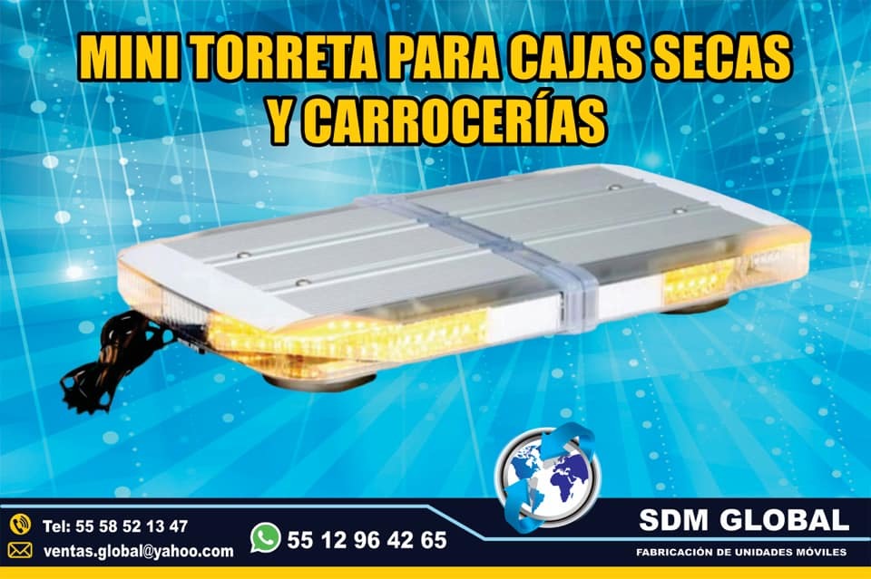 Venta de Mini torreta para cajas secas y carrocerias plataformas remolques